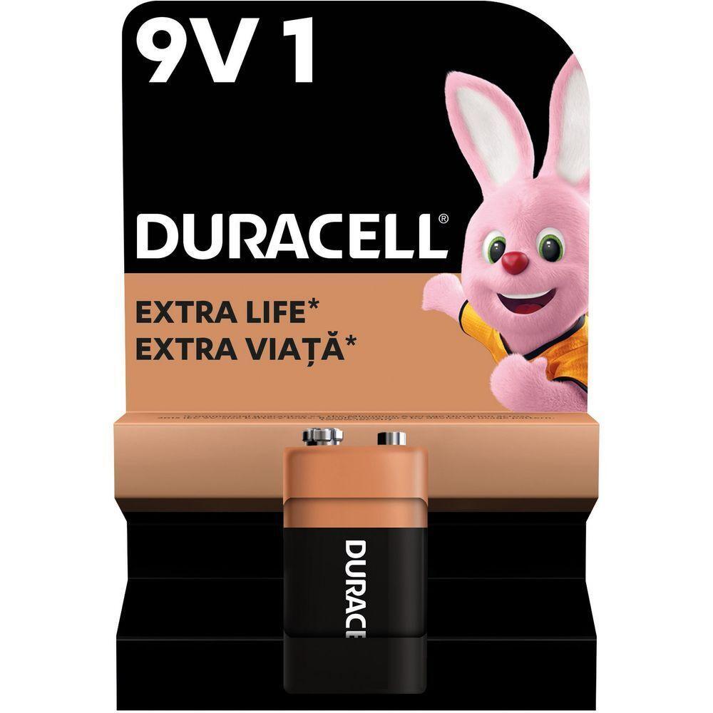 Батарейка Duracell 9V 1 шт (5000394077225) фото 1