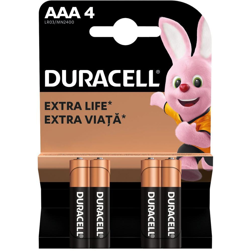 Батарейки Duracell Basic AAА 4 шт (5000394077164) фото 1