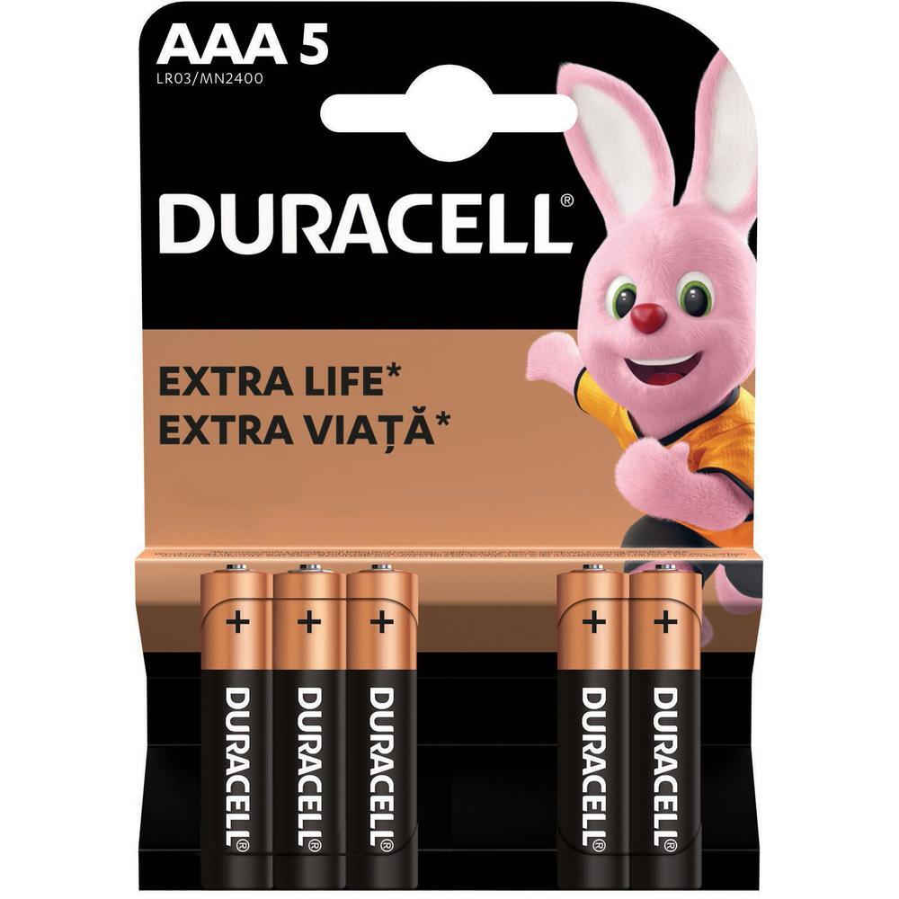 Батарейки Duracell Basic AAА 5 шт (5000394160682) фото 1