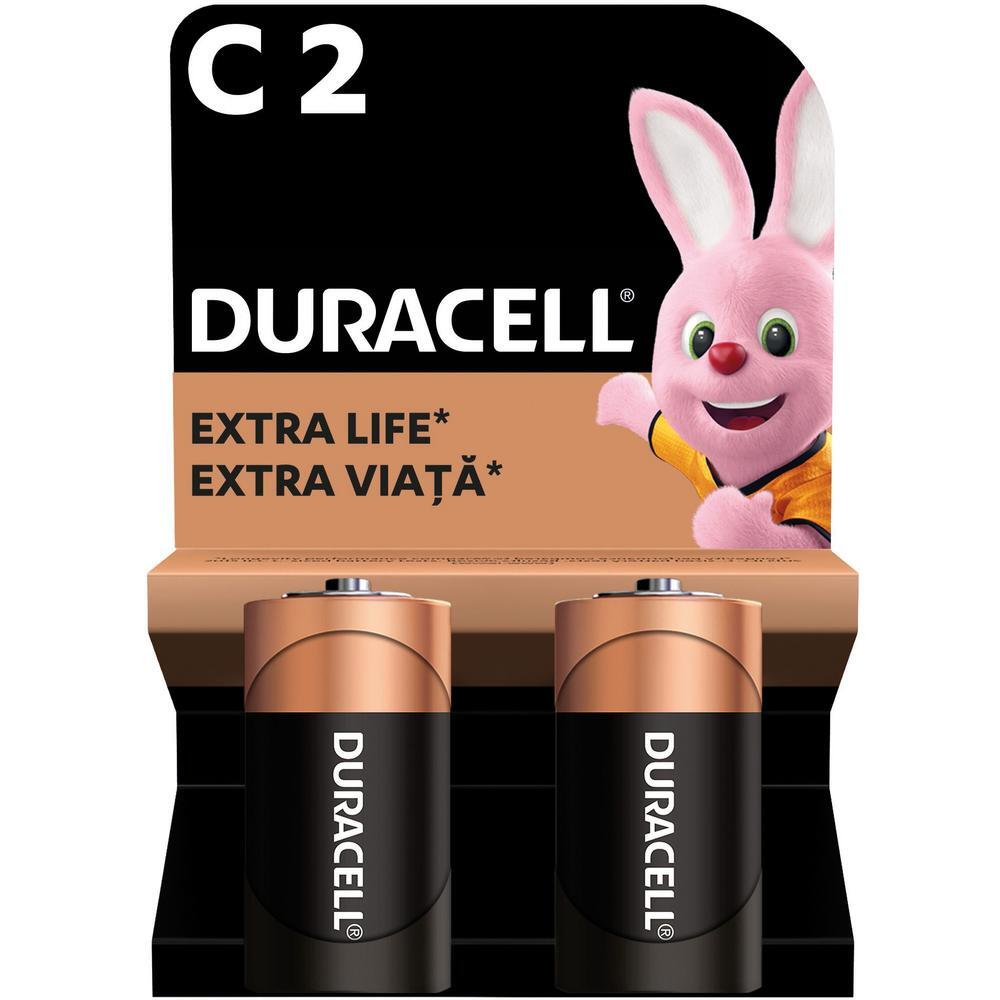 Батарейки Duracell C 2 шт (5000394076761) фото 1