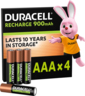 Акумулятори Duracell Rechargeable AAA 900 mAh 4 шт (5000394203822)