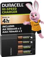 Зарядное устройство Duracell CEF 14+2 AA 1300mAh+2 AAA 750mAh (5000394114500)