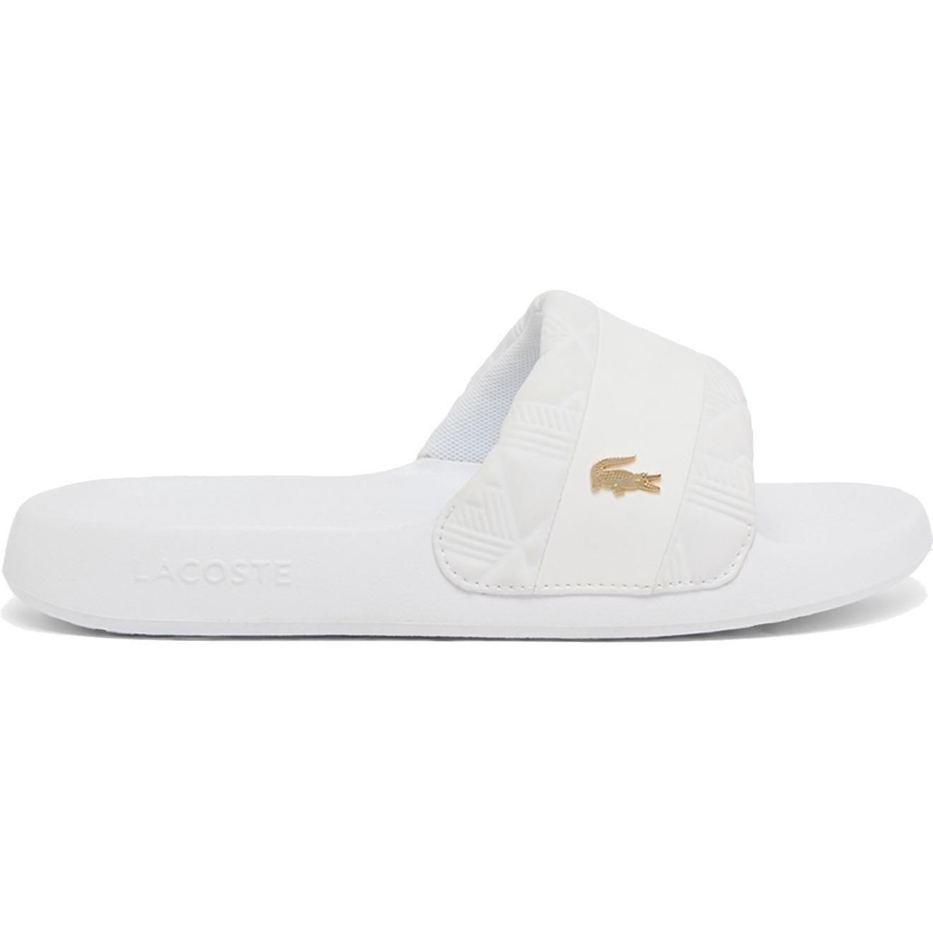 Шлепанцы женские Lacoste Serve Slides Hybrid 751CFA0031-21G 38 (5 UK) белые