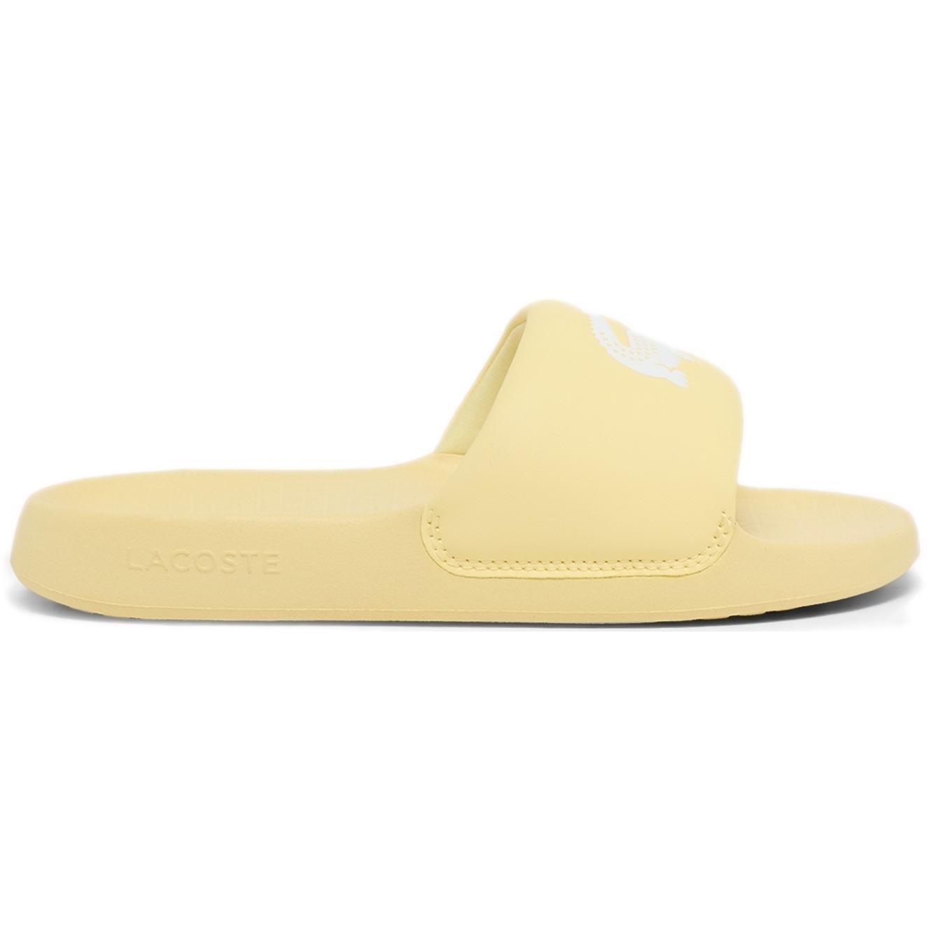 Шлепанцы женские Lacoste Serve Slide 1.0 751CFA0006-241 40.5 (7 UK) желтые