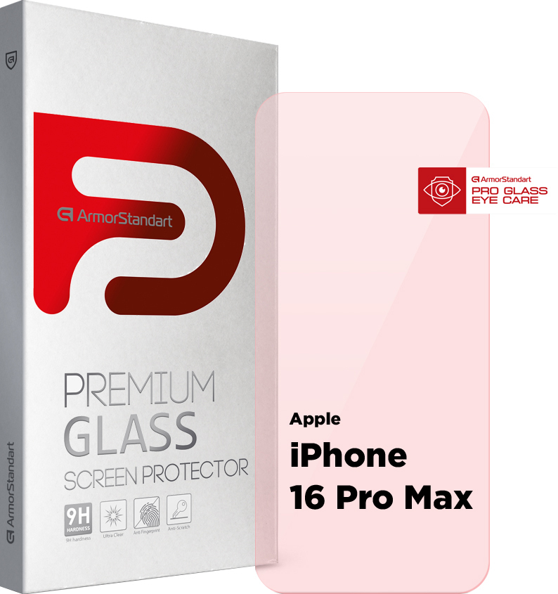 Защитное стекло ArmorStandart Pro Eye Care для Apple iPhone 16 Pro Max (ARM80306) фото 1