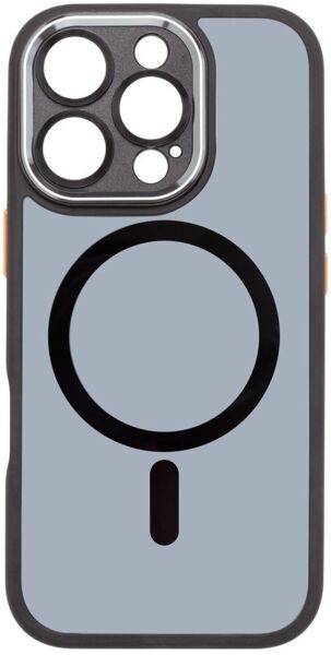 

Чехол ArmorStandart Unit MagSafe SE для Apple iPhone 16 Pro Black Orange (ARM81147)