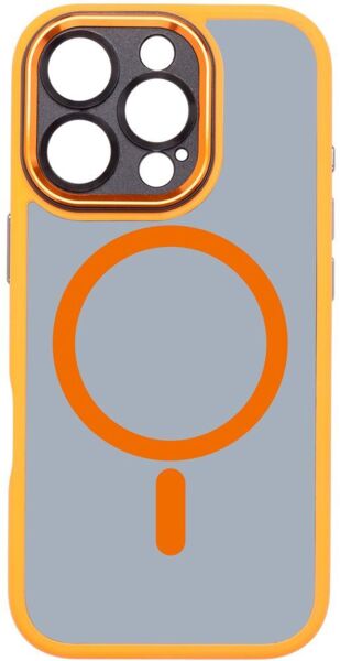 Чехол ArmorStandart Unit MagSafe SE для Apple iPhone 16 Pro Orange Black (ARM81148)