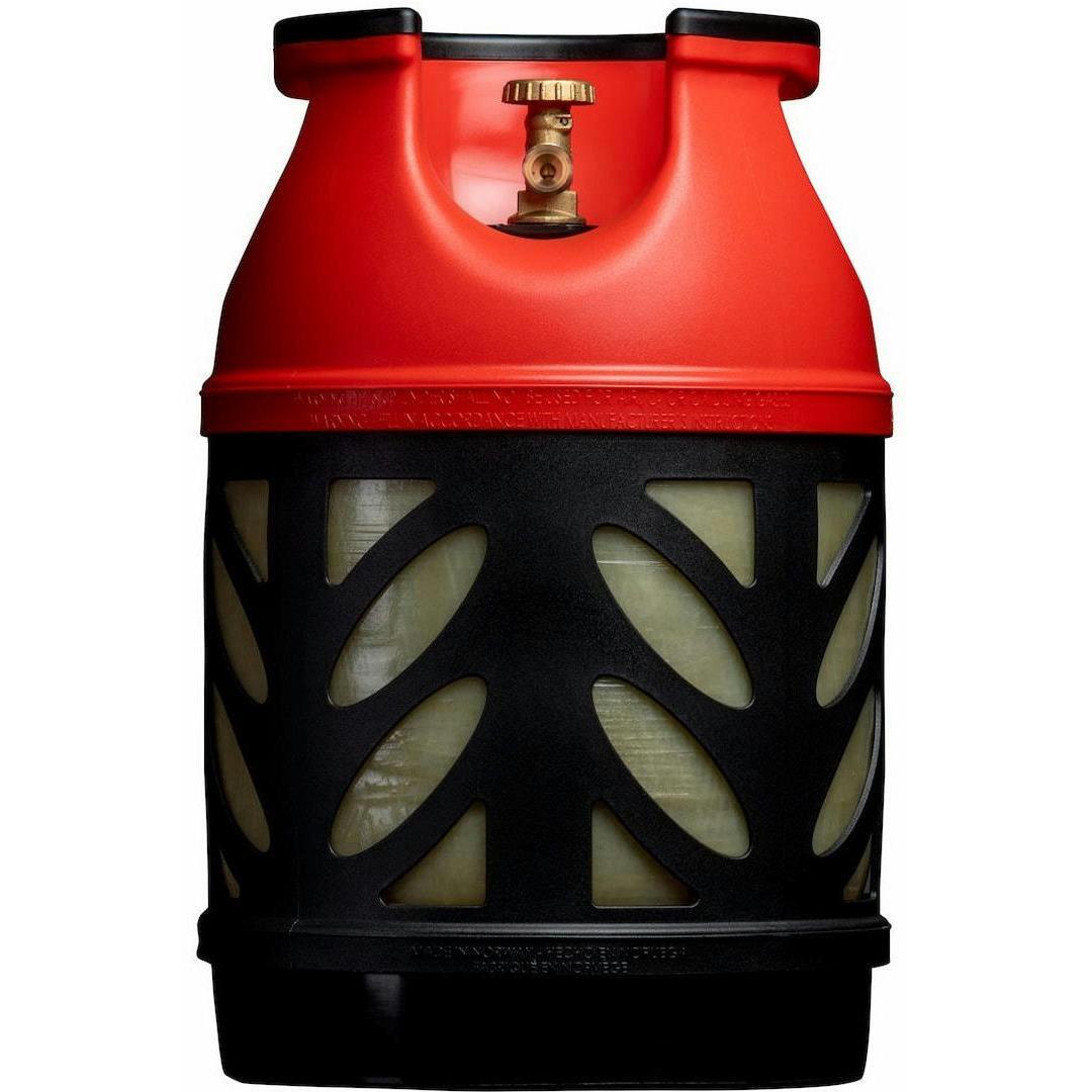 Баллон газовый композитный Gutgas Ragasco CRS-18.2, 18.2л, пропан/бутан 7.5кг/8.5кг, 30бар, вентиль Shell (GHCL1822S) фото 1