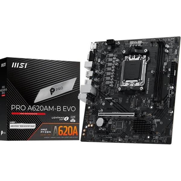 Материнcкая плата MSI PRO A620AM-B EVO (911-7E36-001)