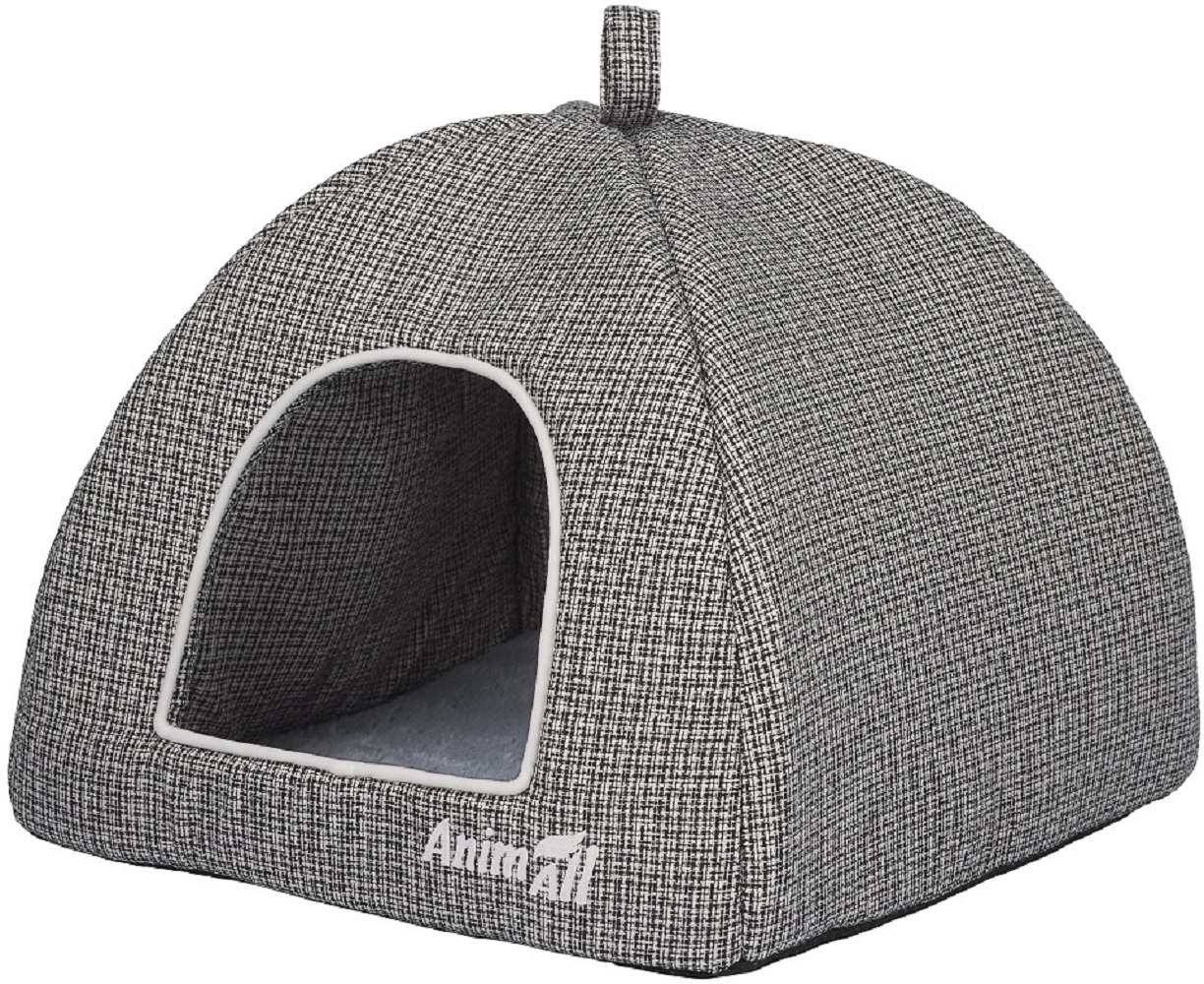 Домик для кошек и собак AnimAll Wendy 9400-2005B S Grey 45X45X35 фото 1