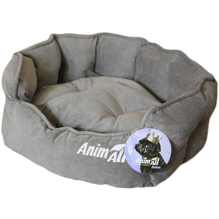 Лежак для собак и кошек AnimAll 1130 Rolyal 9169-1706E S Grey 48x42x20 фото 1