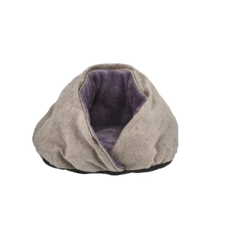 Лежак для собак и кошек AnimAll АТ 5455 Alice S Grey 43х28х43 фото 1