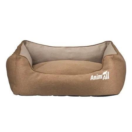 Лежак для собак и кошек AnimAll АТ 8473 Gama L Gold Brown 65x51x18 фото 1