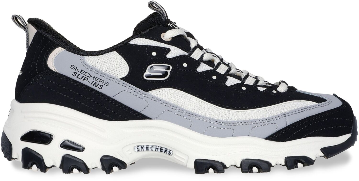 Кросівки жіночі Skechers D'Lites - Smooth Nostalgia 150537 BKNT 41 (11 US) чорні