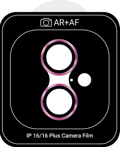 

Защитное стекло для камеры ArmorStandart Pro для Apple iPhone 16/16 Plus Pink (ARM81425)