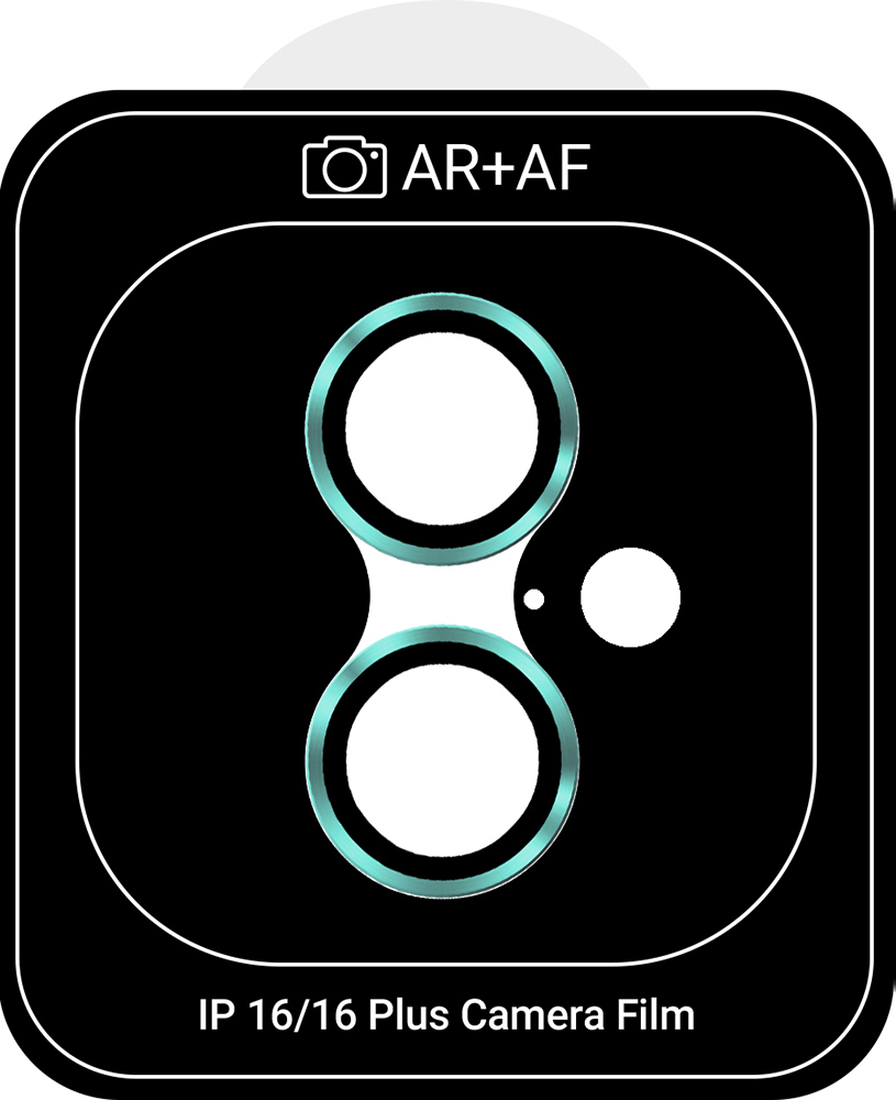 Защитное стекло для камеры ArmorStandart Pro для Apple iPhone 16/16 Plus Teal (ARM81426) фото 1