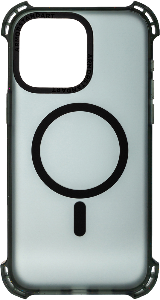 Чехол ArmorStandart Bounce для Apple iPhone 15 Pro Max Matte Black (ARM74917) фото 1