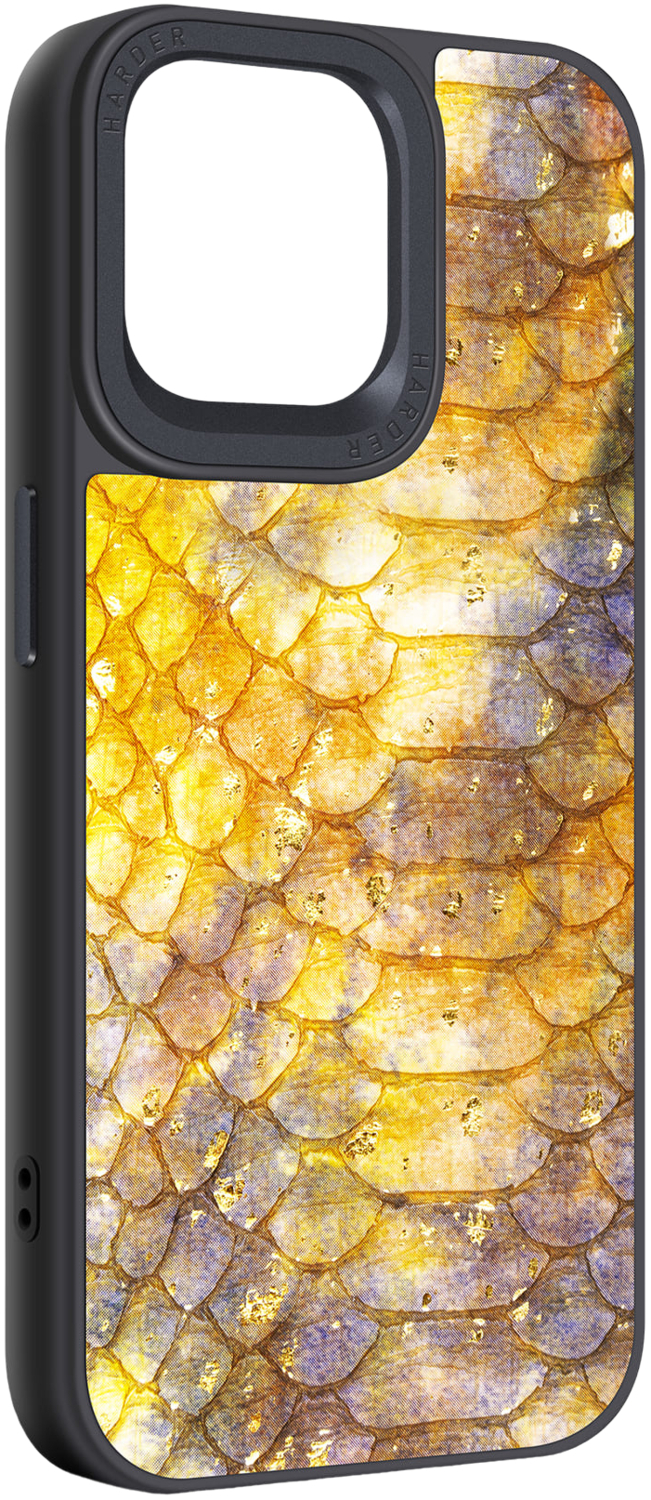 Чохол Harder Nagas для Apple iPhone 15 Pro Max Yellow (ARM76741)