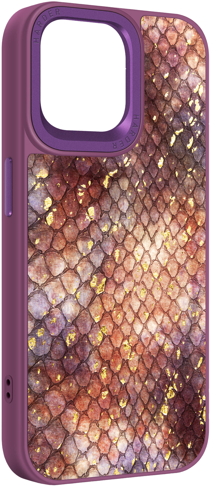 Чехол Harder Nagas для Apple iPhone 15 Pro Max Purple (ARM76744) фото 1