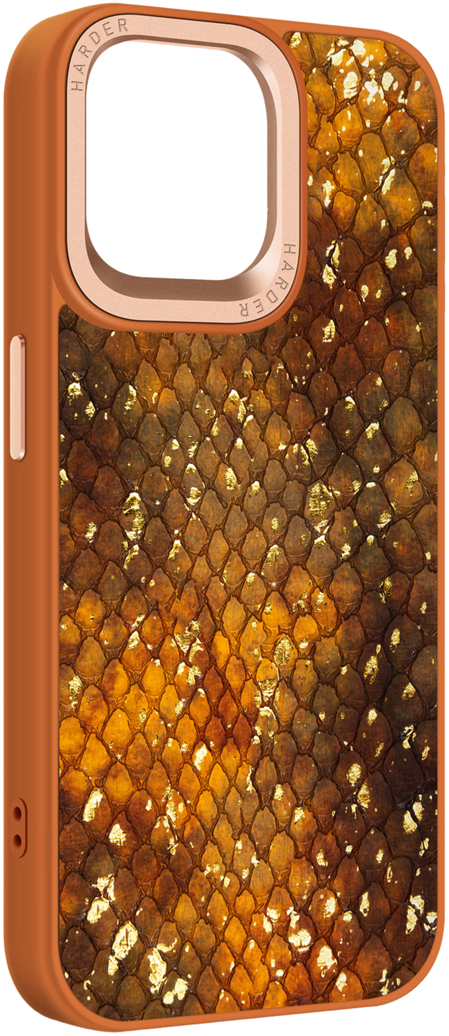 Чохол Harder Nagas для Apple iPhone 15 Pro Max Brown (ARM76745)