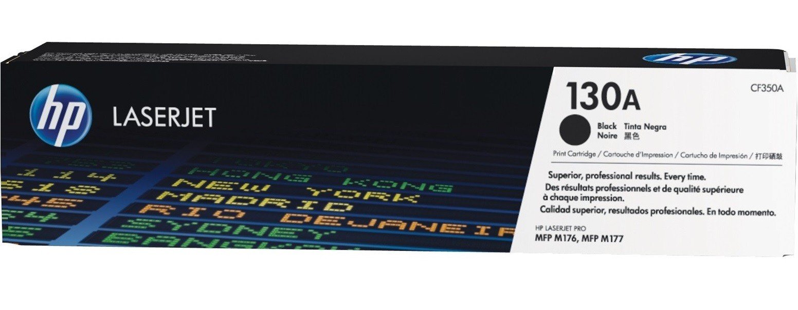 Картридж лазерный HP 130A LJ M176n/M177fw Black (CF350A) фото1