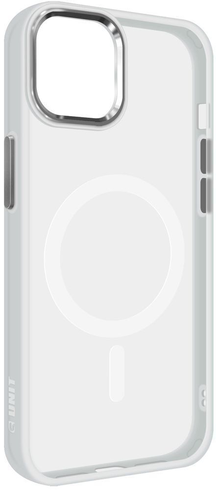 Чохол ArmorStandart Unit MagSafe для Apple iPhone 15 Plus Matte Clear Silver (ARM69351)