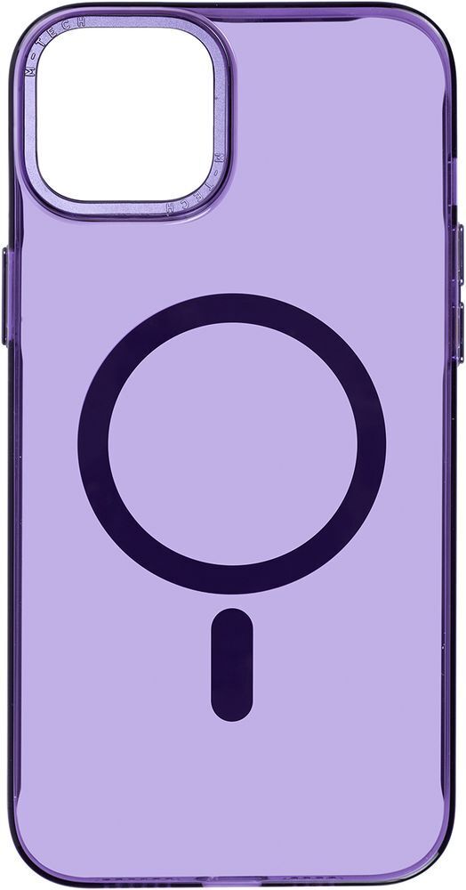 Чехол ArmorStandart Y23 MagSafe для Apple iPhone 15 Plus Transparent Purple (ARM68337)