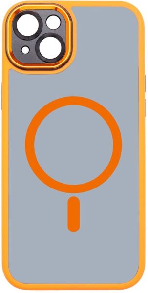 

Чехол ArmorStandart Unit MagSafe SE для Apple iPhone 15 Plus Orange Black (ARM75373)