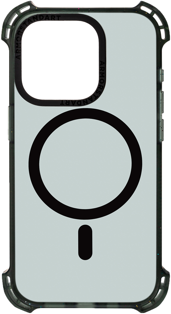 Чехол ArmorStandart Bounce для Apple iPhone 15 Pro Matte Black (ARM74918)