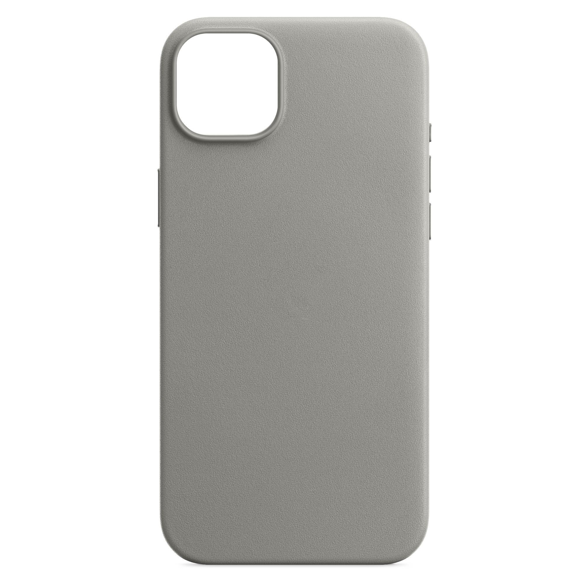 Чехол ArmorStandart FAKE Leather Case для Apple iPhone 15 Plus Grey (ARM76295) фото 1