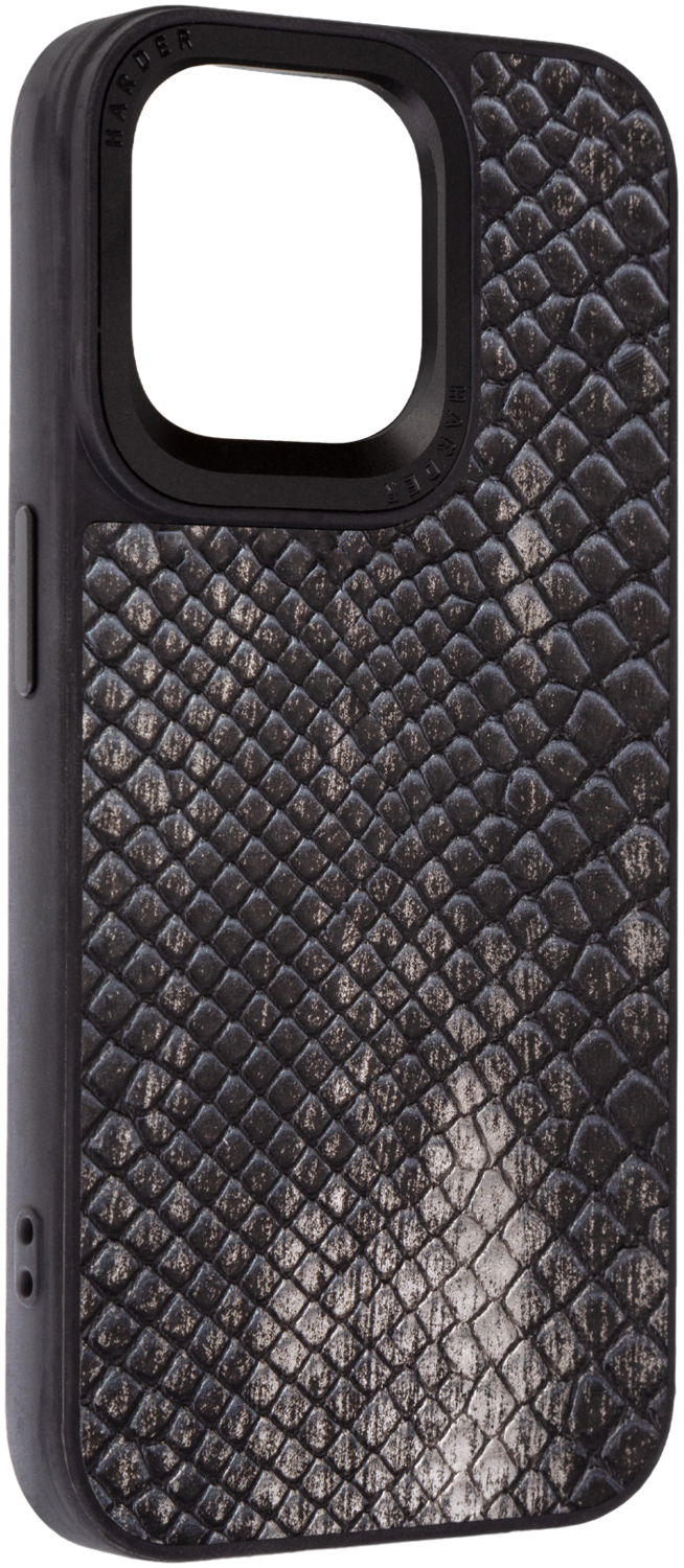 Чохол Harder Lizard для Apple iPhone 14 Pro Max Black (ARM76881)