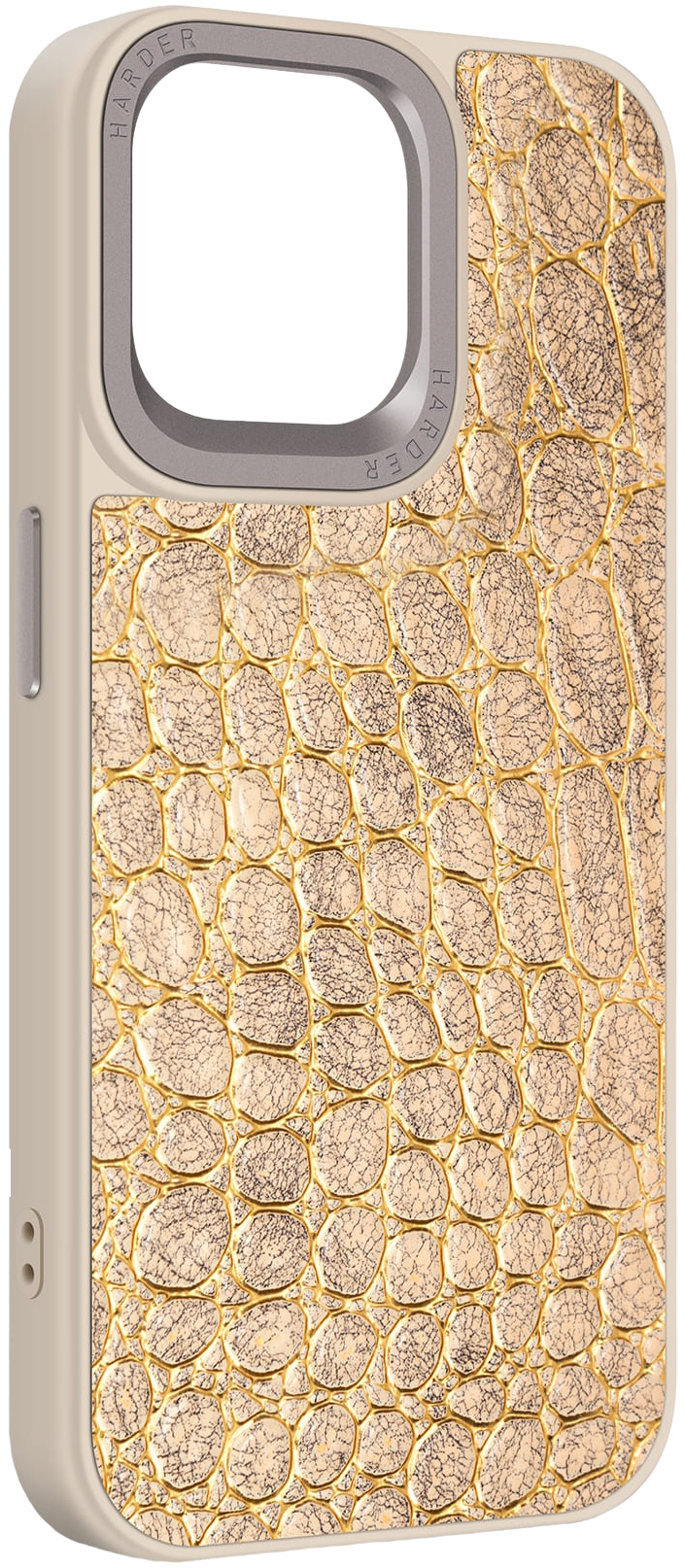 Чехол Harder Crocosaur для Apple iPhone 14 Pro Max Titanium (ARM76729) фото 1