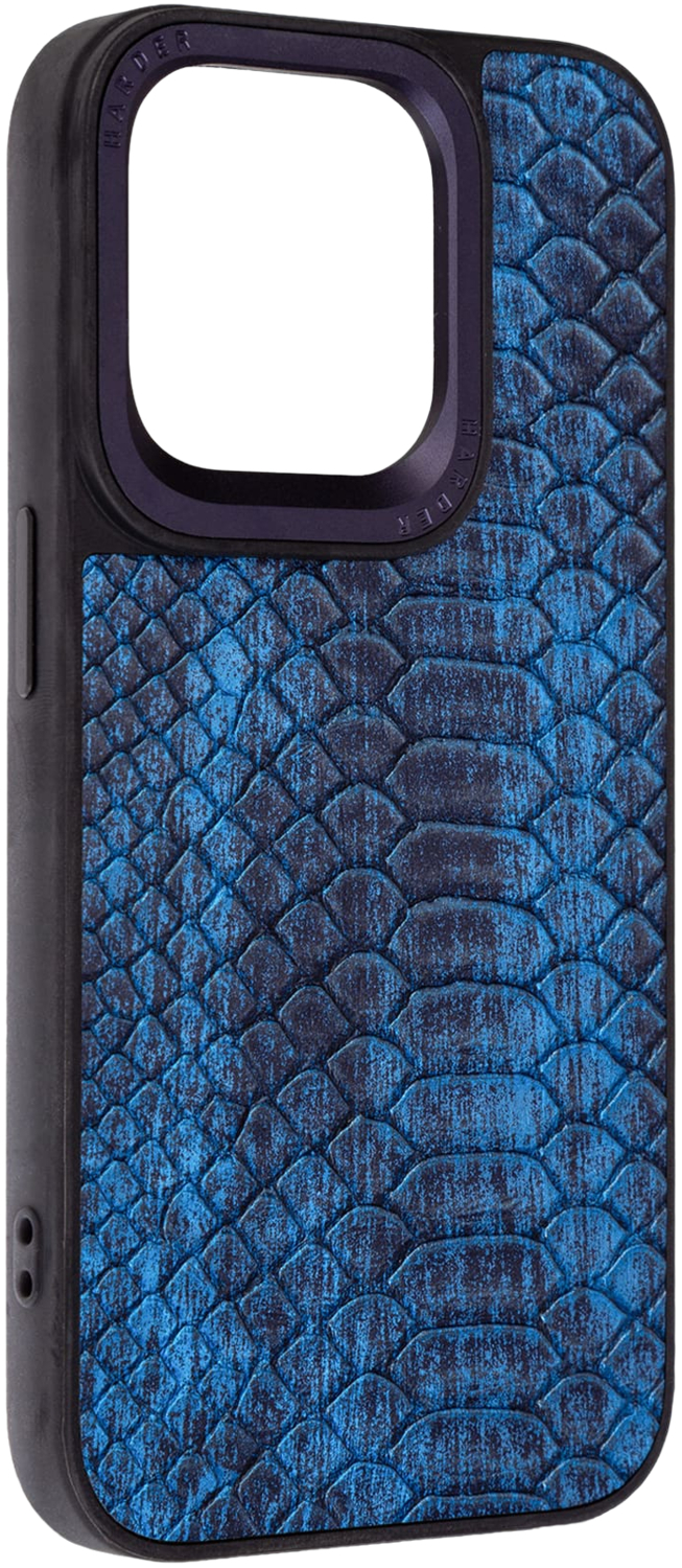 Чохол Harder Lizard для Apple iPhone 14 Pro Blue (ARM76879)