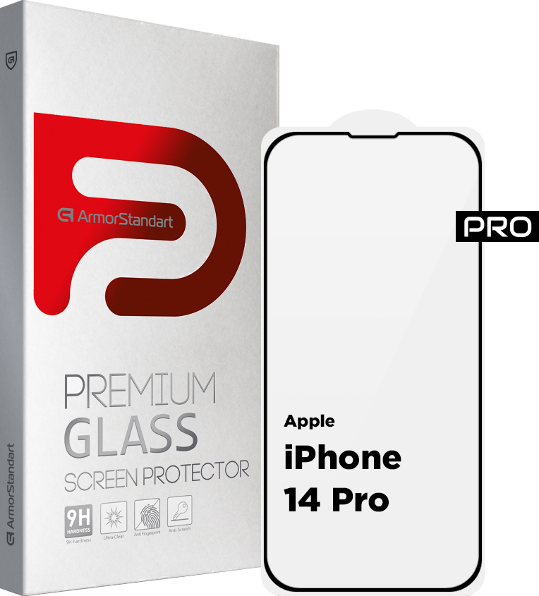 Защитное стекло ArmorStandart Pro для Apple iPhone 14 Pro (ARM61967) фото 1