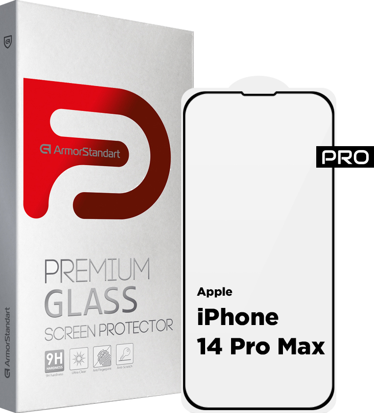 Защитное стекло ArmorStandart Pro для Apple iPhone 14 Pro Max (ARM61970) фото 1