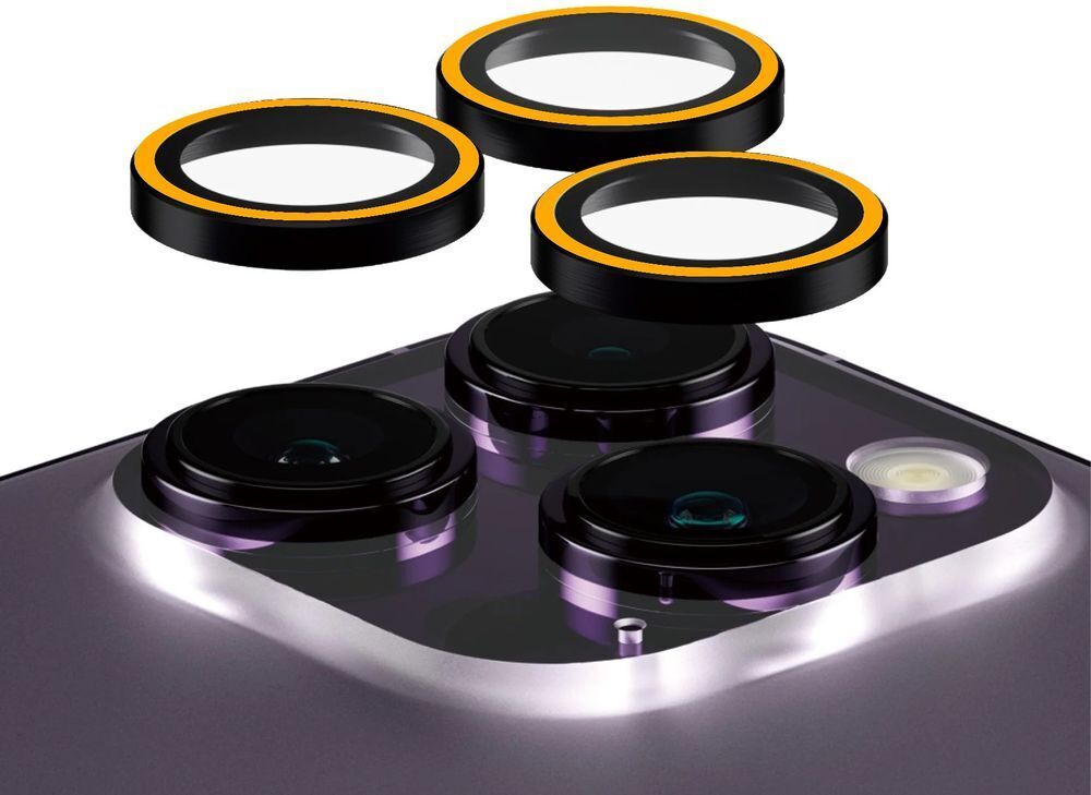 Защитное стекло для камеры ArmorStandart AR для Apple iPhone 14 Pro / 14 Pro Max Orange (ARM76147) фото 1