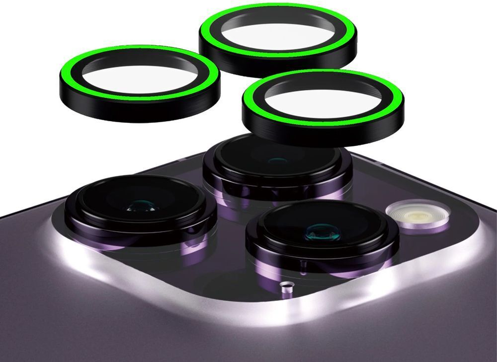 Защитное стекло для камеры ArmorStandart AR для Apple iPhone 14 Pro / 14 Pro Max Green (ARM76150) фото 1