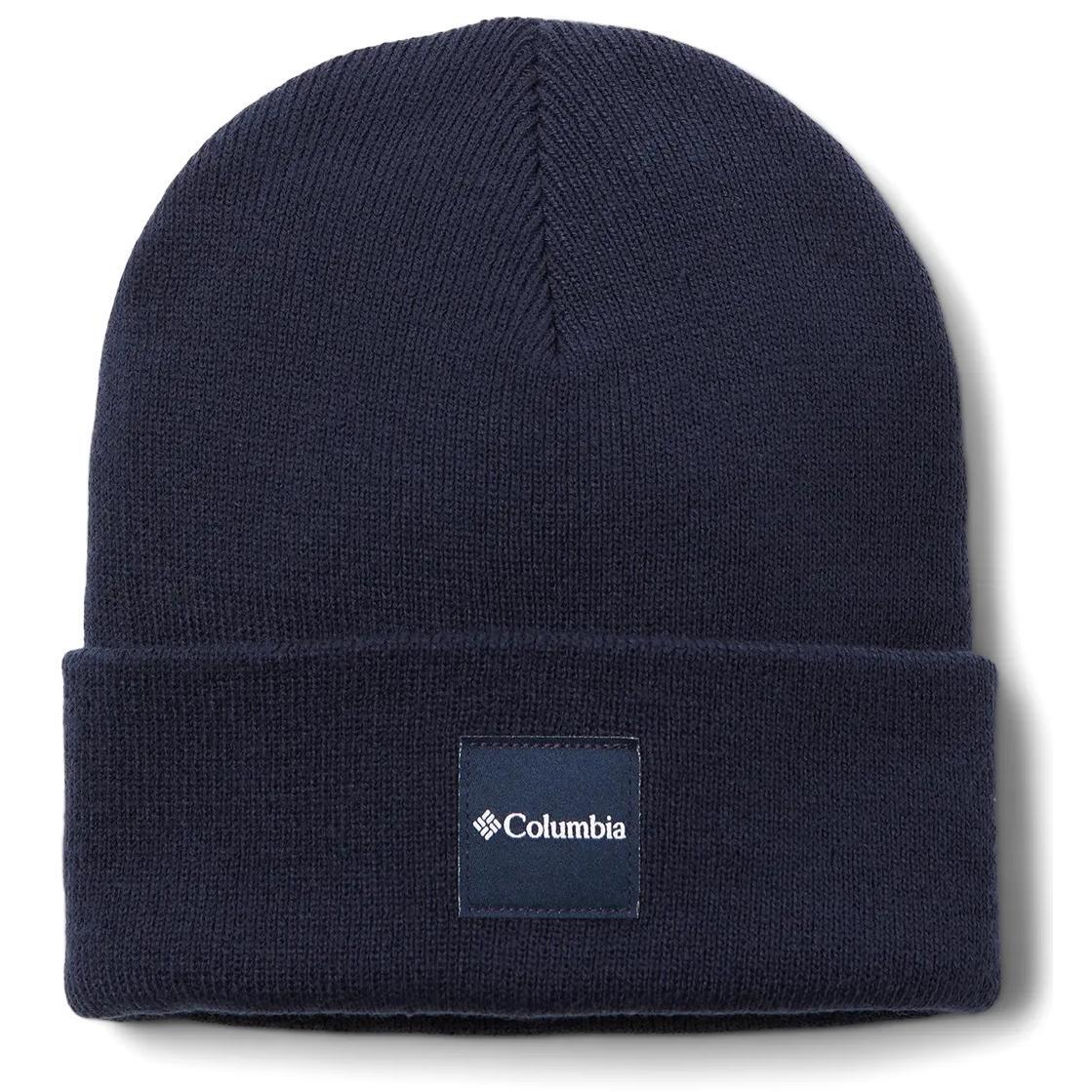Шапка Columbia City Trek Heavyweight Beanie 1911251CLB-465 OS темно-синяфото1