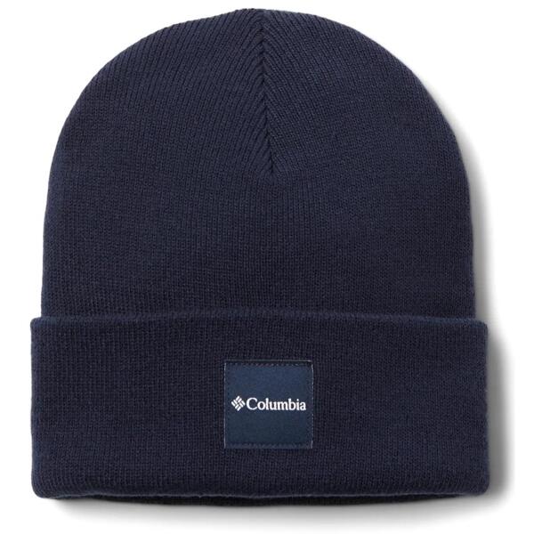 Шапка Columbia City Trek Heavyweight Beanie 1911251CLB-465 OS темно-синяфото