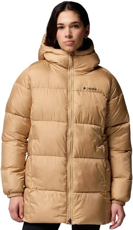 Куртка зимова жіноча Columbia Puffect Ii Mid Hooded Jacket 2088471CLB-262 S пісочна фото1