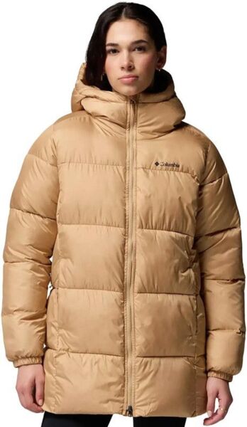 Куртка зимова жіноча Columbia Puffect Ii Mid Hooded Jacket 2088471CLB-262 S пісочна фото