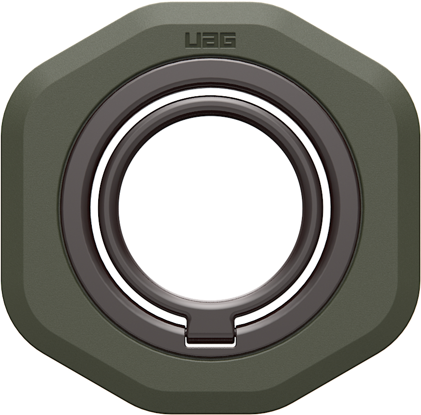 Магнитное кольцо-держатель UAG Magnetic Ring Stand LT, Olive (964452117272) фото 1