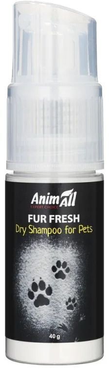 Шампунь AnimAll сухой для домашних животных 40 г фото 1