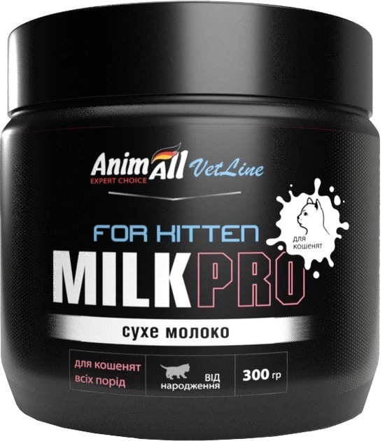 Сухе молоко для кошенят AnimAll VetLine Pro 300 гфото1