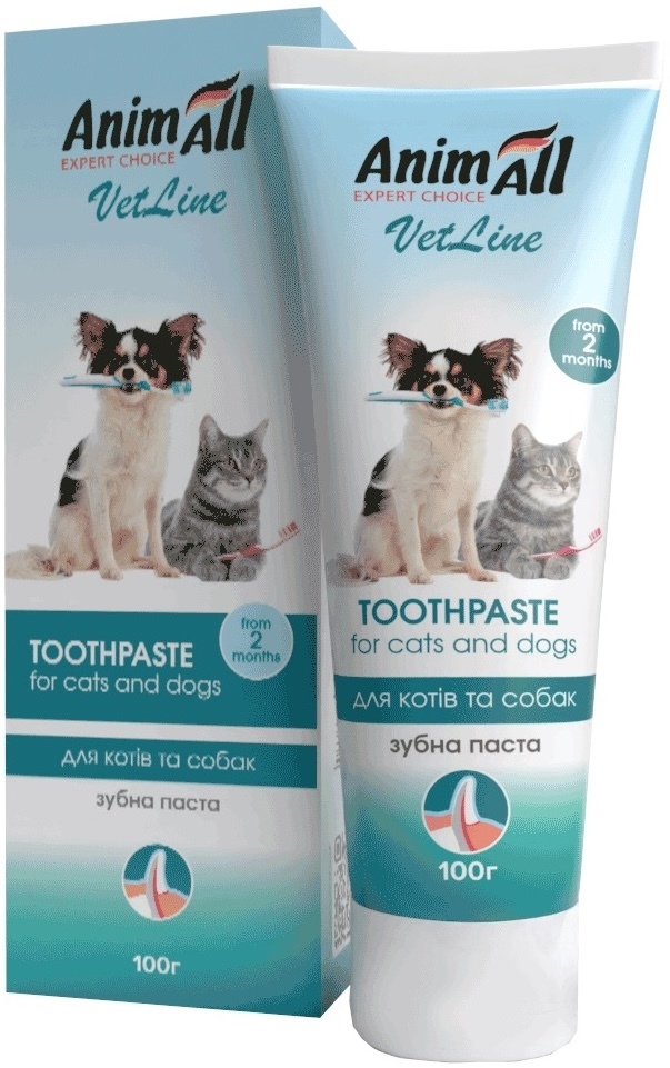 Зубна паста AnimAll VetLine для котів та собак 100 гфото1