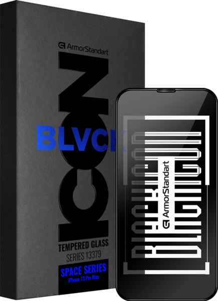 

Защитное стекло ArmorStandart Space Black Icon для Apple iPhone 14 Plus/13 Pro Max (ARM60014)