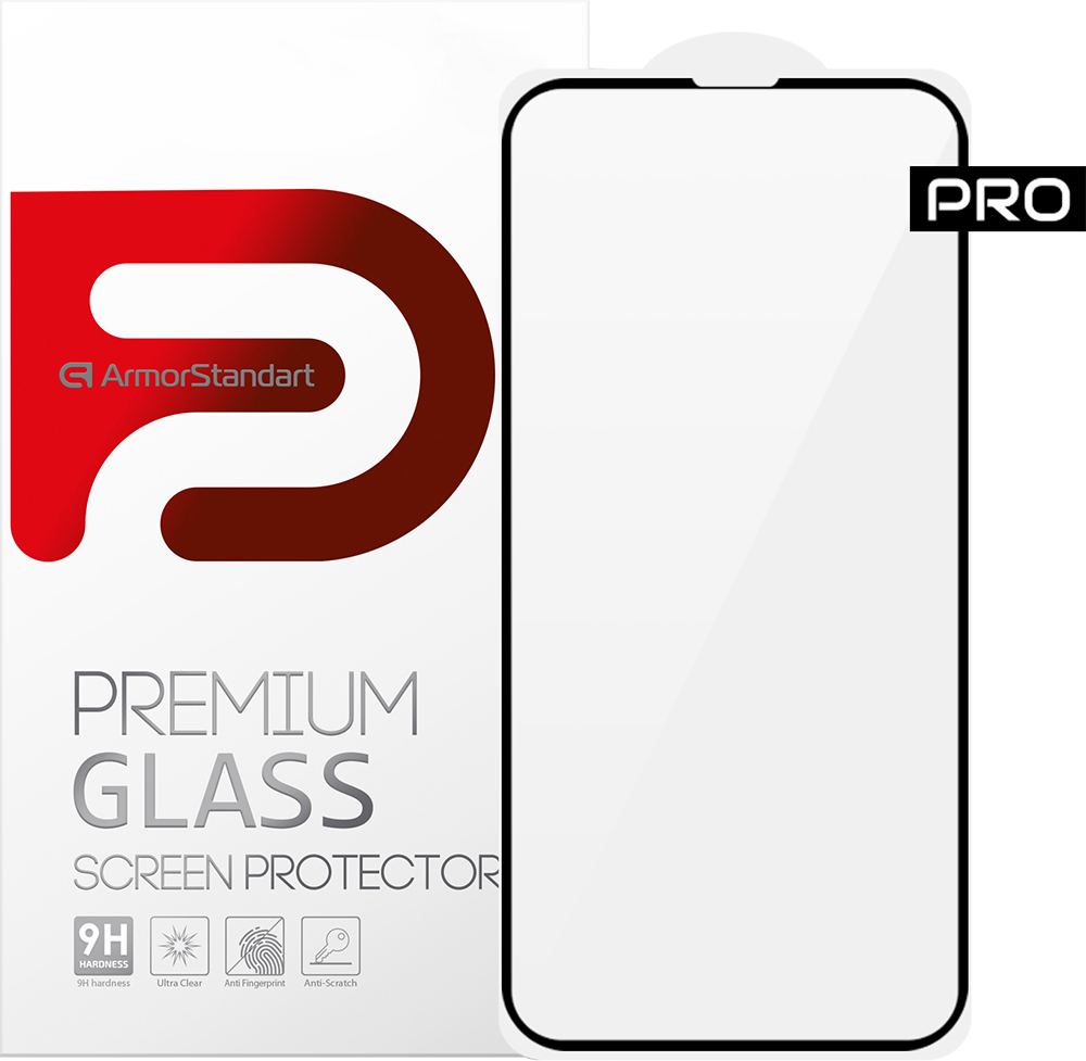 Защитное стекло ArmorStandart Pro 3D для Apple iPhone 14 Plus/13 Pro Max (ARM60265) фото 1
