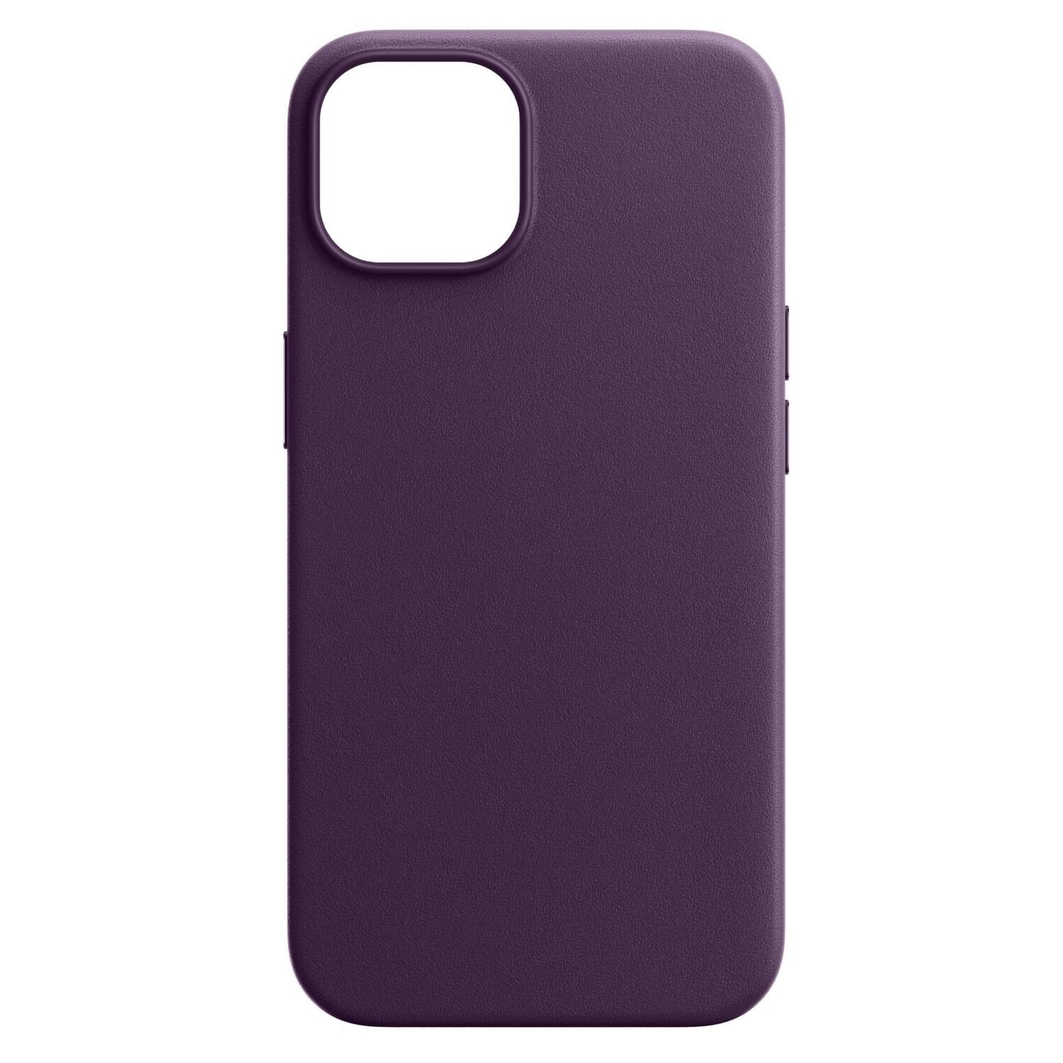Чехол ArmorStandart FAKE Leather Case для Apple iPhone 14 Dark Cherry (ARM64392)
