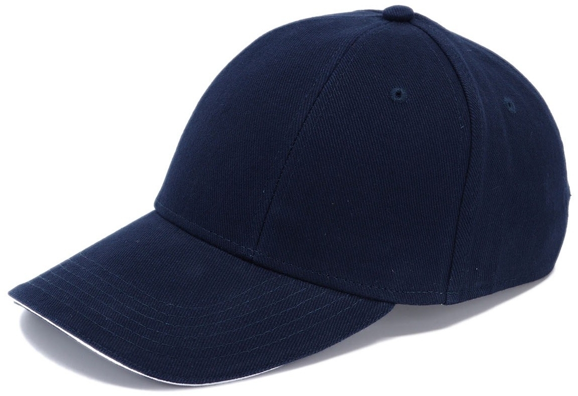 Кепка Cofee Turned Sandwich 1734-14 CO One Size темно-синяфото1