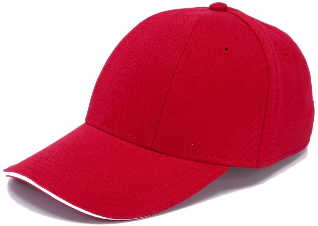 Кепка Cofee Turned Sandwich 1734-5 CO One Size червонафото1